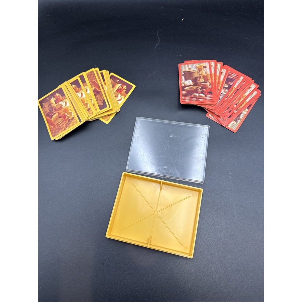 HALLMARK 2 DECK BRIDGE PLAYING CARDS ''COUNTRY KITCHEN'' Complete Grandma‎